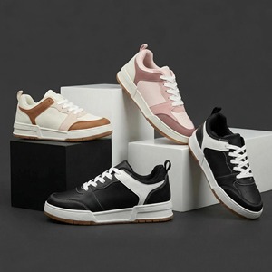 Zapatillas Deportivas de Moda Retro para Mujer, Color Rosa, Zapatos Casuales con Cordones para Mujer, Zapatos Cómodos para Caminar - Product Image 6