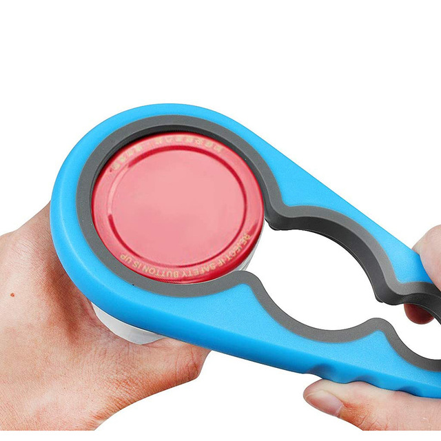 Wholesale Eco-Friendly Plastic Manual Handle Can Opener Jar Bottle Opener for Seniors with Arthritis