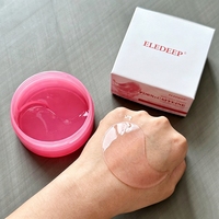 Patchs pour les yeux au collagène M OEM, patchs pour les yeux au gel de PDRN et à la caféine, cernes, yeux gonflés, ridules, raffermissant, hydratant, masque pour les yeux au PDRN