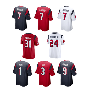 Maillots de football américain cousus 7 C.J. Stroud 12 Nico <span class=keywords><strong>Collins</strong></span> 51 Will Anderson Jr. 24 Derek Stingley Jr 3 Dell 31 Pierce - Product Image 1
