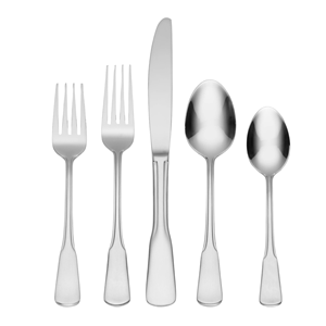 304 Stainless Steel <b>Mirror</b> Polish <b>Acrylic</b> Clip Handle Elegant Western Tableware Knife Fork and Spoon Set for Business Gifts - Product Image 1