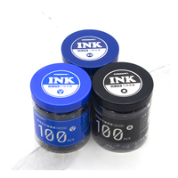 Cartouches d'encre universelles pour stylo plume, 3.4mm, rechargeables, encre bleue et noire, pour l'école et le bureau, écriture fluide et durable