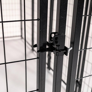 Cages de chenil de maison d'extérieur imperméables multiples respirantes et sûres imperméables à la pluie avec des abris de couverture de toit - Product Image 4