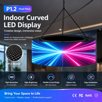 Écran LED d'intérieur KENSUN P1.2, pixels ultra fins, mur vidéo LED couleur pleine pour applications visuelles haut de gamme