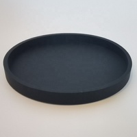 Capuchon d'objectif en caoutchouc de silicone de qualité alimentaire personnalisé de haute qualité 104mm diamètre intérieur couleur noire 105mm diamètre extérieur 80 dureté Shore