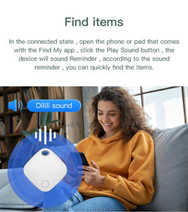 Etiqueta inteligente IP67 impermeable batería <span class=keywords><strong>de</strong></span> larga duración MFi ITag Key Finder localizador billetera equipaje Mini rastreador GPS para IOS Find My - Product Image 4