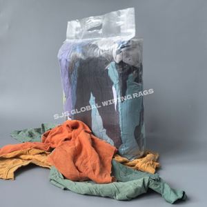 Paños de Limpieza 100% Algodón, Paños de Felpa de Colores, Paños de Sudadera para Limpieza de Taller - Product Image 1