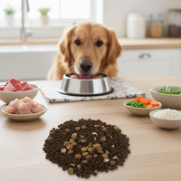 Nourriture sèche pour chats et chiens riche en protéines, sans additifs naturels, sans céréales, pour application sur le poisson, poids de 1 kg