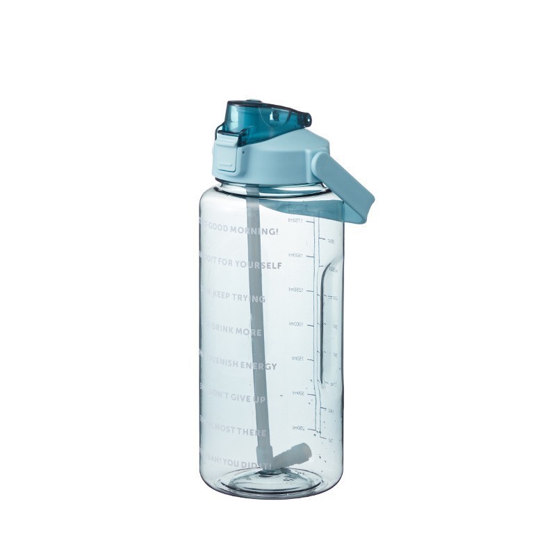 Transparent green 2000ml (including standard stickers)