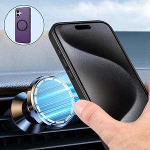 Funda <span class=keywords><strong>de</strong></span> Teléfono <span class=keywords><strong>de</strong></span> Cuero PU a Precio Económico para Apple iPhone 17, Funda con Anillo Magnético - Product Image 6
