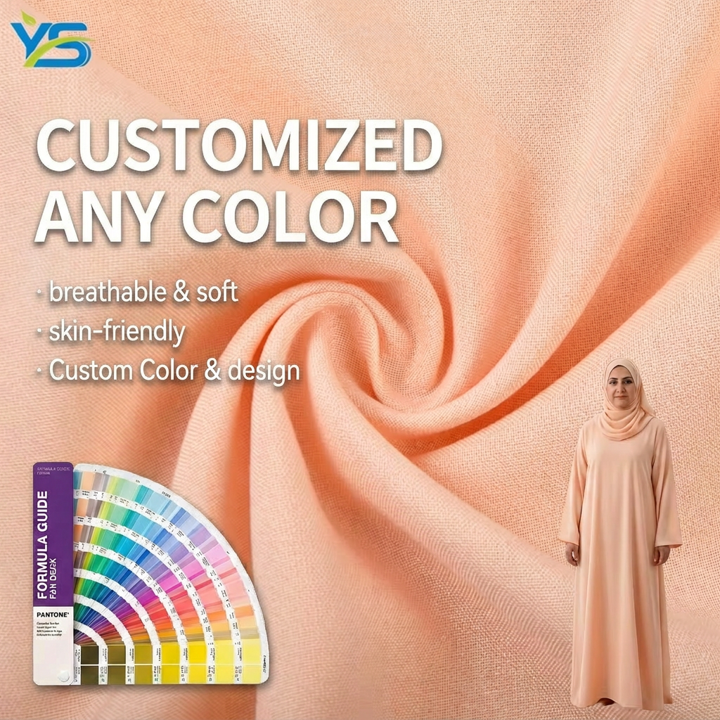 Wholesale Factory Supply Soft Breathable Challis Fabric Roll Solid Muslin Fabric Floral Rayon Fabric For Shirt