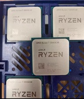 Digunakan untuk Ryzen7 5800X3D 8-Core 3.6 GHz 14NM Socket AM4 Prosesor CPU Desktop 16-Thread Tanpa Kipas 6MB L2 Cache Virtualisasi