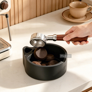 Contenedor de Posos de Café Espresso Ecológico, Antideslizante y Silencioso, Recipiente Duradero de Silicona para Desechos de Café para Baristas Caseros - Product Image 5
