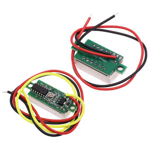 0.28 Inch 0.36 Dc 0-100V 2 Lijn 3 Draad <span class=keywords><strong>Mini</strong></span> Gauge Voltage Meter <span class=keywords><strong>Voltmeter</strong></span> Hoofd Led Display digitale Panel Meter Detector Gereedschappen - Product Image 4