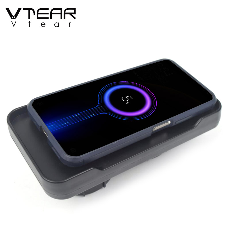 Car Qi Wireless Charger for Renault Clio 4 - 15W Fast Charge Phone