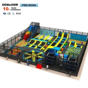 Professional Trampoline Elastic Bed Amusement Park Indoor Playground Trampoline Park for Children & Adults Unisex 1 <b>Set</b> 1 Years - Product Image 6