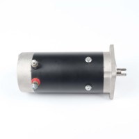 Moteur à aimant permanent DC haute vitesse 12V/24V, moteur PMDC pour l'entraînement d'une pompe à engrenages hydraulique, vente chaude