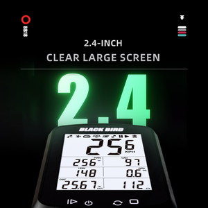 Ciclocomputador Electrónico con GPS BLACKBIRD BB18, Pantalla de 2.4 Pulgadas, Resistente al Agua IPX7, 30 Horas de Duración de la Batería, Compatible con BLE 5.0 ANT+ - Product Image 4