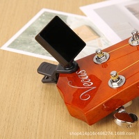 Accordeur de guitare à chargement USB accordeur pour guitare électrique acoustique basse accordeur à clipser affichage LCD accessoires d'accordeur de guitare