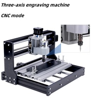 Machine de Gravure 2-en-1 CNC/Laser 3018PRO 1W 1.6W 2.5W 3W 5.5W 7W 10W 20W, Mini Machine de Gravure Laser