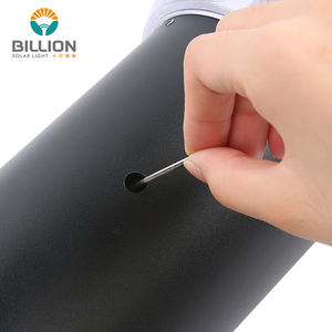 Низковольтные алюминиевые столбики-светильники для улицы, IP65, водонепроницаемые, светодиодные, на солнечных батареях, для газона и сада - Product Image 6