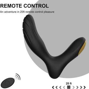 Vibrador anal Juguetes sexuales lésbicos Juguete masajeador de próstata vibrador, impermeable Personal <span class=keywords><strong>P</strong></span> Spot Control remoto Manos libres Play, Recha - Product Image 4