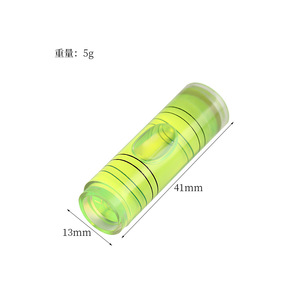 ระดับน้ำฟองอากาศขนาดเล็ก 13x41 มม. เกรดอุตสาหกรรม สำหรับงานก่อสร้างและงาน DIY - Product Image 4