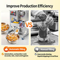 Machine d'emballage automatique de sel à haute efficacité, durable, directe d'usine, pour sachets de granulés avec tasse doseuse intégrée