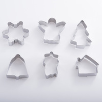 Moule à biscuits et chocolats Kingwise DIY 15 pièces en acier inoxydable – Emporte-pièces amusants en métal pour pâtisserie et outils de cuisson