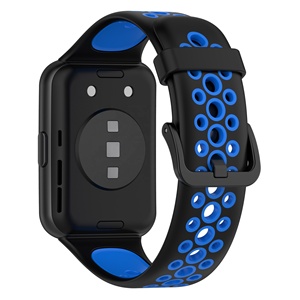 Eraysun nouveau bracelet en silicone pour <span class=keywords><strong>Huawei</strong></span> Watch <span class=keywords><strong>Fit</strong></span> 2 <span class=keywords><strong>Active</strong></span> Edition bracelet de montre intelligente Bracelet Correa ceinture - Product Image 6