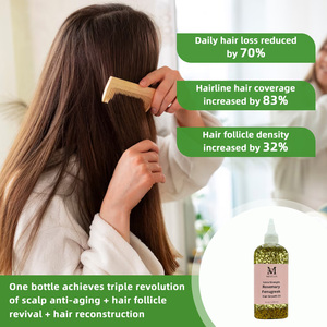 Olio per il Cuoio Capelluto OEM ODM Etichetta Privata all'Ingrosso 100% Puro Naturale Biologico con <span class=keywords><strong>Amla</strong></span>, Ricino, Fieno Greco, Rosmarino e Menta per la Crescita dei <span class=keywords><strong>Capelli</strong></span> - Product Image 4