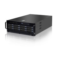 Serveur tour 4U 4GPU en stock avec processeurs Xeon Scalable de 4e/5e génération G558V3C741 2 X 4U, 12 disques durs SAS/SATA/NVMe de 3,5 pouces