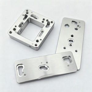 Plaque de montage en acier inoxydable sur mesure avec découpes de précision et trous pour vis, pour assemblage mécanique - Product Image 4