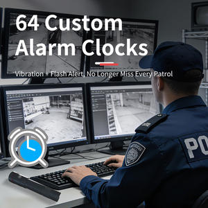 Sistema <span class=keywords><strong>de</strong></span> patrullaje <span class=keywords><strong>de</strong></span> seguridad, linterna LED incorporada, 15 puntos <span class=keywords><strong>de</strong></span> control, 5 tarjetas <span class=keywords><strong>de</strong></span> personal, para uso hotelero e industrial - Product Image 4