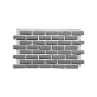 Design moderne NEU Panneaux muraux en pierre de PU ignifuges imperméables à l'intérieur et à l'extérieur du boîtier Panneau mural décoratif en fausse pierre