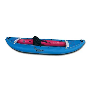 New inflatable kayak china canoe inflatable kayak seat One person with Aluminum Oars and Inflator