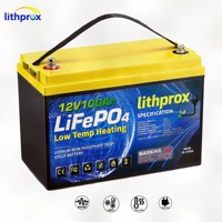 Batterie LiFePO4 à décharge profonde pour VR 12,8V 100Ah Grade A 6000+ cycles BMS intelligent RS485 Prise Anderson CE RoHS IP67 OEM ODM