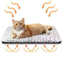 Coussin chauffant pour animaux de compagnie, coussin chaud pour chiots, tapis pour chats et chiens, lavable, lit thermique pour chats et chiens