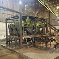 Granulateur à double rouleau entièrement automatique pour engrais composé NPK, extrusion et granulation multifonctionnelles 1-3T/H, granulation oblate sphéroïdale