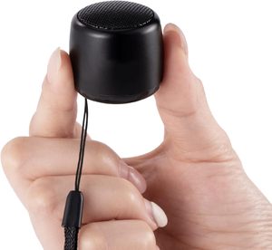 Nueva llegada Mini portátil <span class=keywords><strong>BT</strong></span> altavoz Metal HiFi TWS interconexión Super pequeño acero estéreo inalámbrico altavoz - Product Image 2