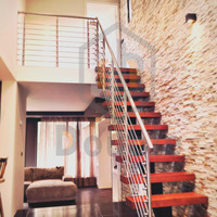 Balustrade en acier inoxydable pour intérieur, extérieur, balcon, terrasse, avec designs modernes, durable et sécurisée