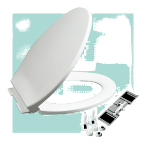 Hiện đại U-Hình dạng kéo dài một mảnh nhà vệ sinh chỗ ngồi bao gồm V-Hình dạng lựa chọn thay thế có sẵn cho phòng tắm WC PP thiết kế - Product Image 1