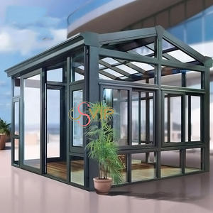 <span class=keywords><strong>Solarium</strong></span> trempé laminé triple véranda en aluminium véranda en verre - Product Image 5