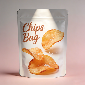 Kantong Aluminium Custom Cetak Grosir 250g 500g 1kg, Reselable, Anti Lembab, Anti Bau, Zipper, Bebas BPA, untuk Permen Karet dan Susu - Product Image 1