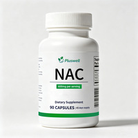 Capsules de N-Acétylcystéine (NAC) OEM 600 mg par dose – Complément alimentaire pour le bien-être cellulaire, antioxydant et respiratoire