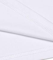 T-shirt en coton filé à anneaux super doux personnalisé en usine, T-shirt blanc uni teint sur mesure pour événements et clubs