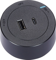 Prise murale intelligente pour maison connectée 110-240V, montage en surface, amovible, française, avec rail USB