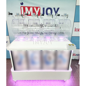 เครื่องจับรางวัลแบบถังลม 4 ช่อง พร้อมจอแสดงผล 4 จอ สำหรับจับรางวัลแบบสุ่ม รับประกัน 1 ปี - Product Image 2