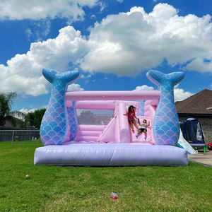 <span class=keywords><strong>Château</strong></span> gonflable commercial rose sirène 13'x13' avec toboggan, <span class=keywords><strong>château</strong></span> de saut <span class=keywords><strong>pour</strong></span> enfants, châteaux gonflables <span class=keywords><strong>pour</strong></span> filles, location de fête, <span class=keywords><strong>événement</strong></span> - Product Image 4