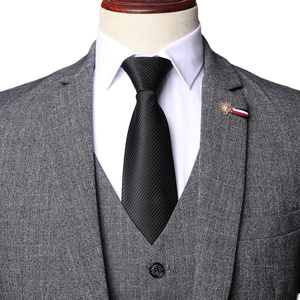 Personnalisé <span class=keywords><strong>Vintage</strong></span> Gentleman Classique Mode Slim Fit Costumes d'affaires pour hommes Trois pièces Robe de marié - Product Image 4